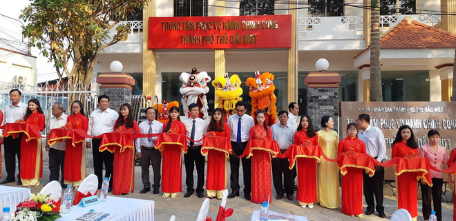Thủ Dầu Một khai trương Trung tâm phục vụ hành chính công ảnh 1