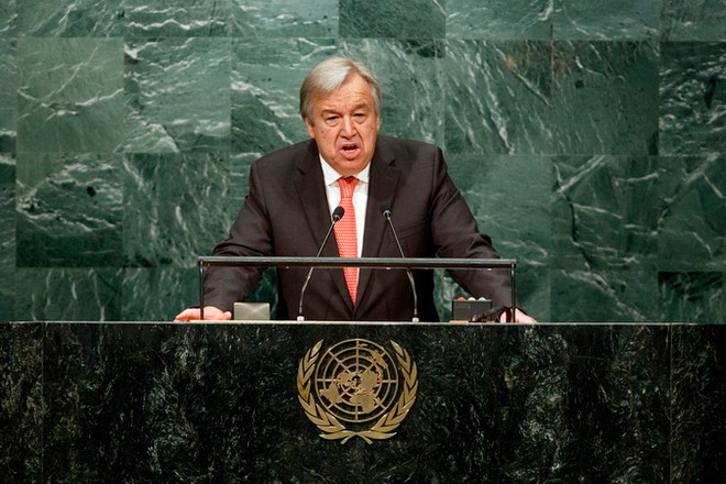 Tân Tổng thư ký LHQ Antonio Guterres. (Nguồn: AFP/TTXVN) Tân TTK LHQ: Xung đột tại Syria là khối ung thư quy mô toàn cầu ảnh 1