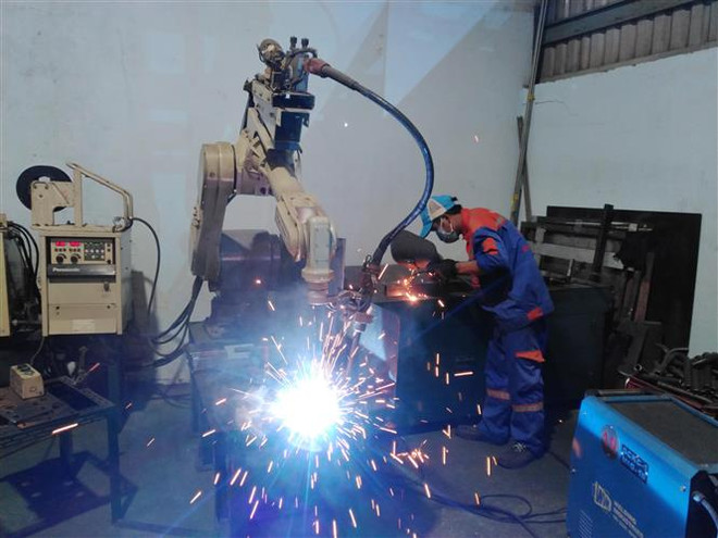 (Ảnh minh họa: Minh Hưng/TTXVN) Điều tra chống phá giá vật liệu hàn từ Trung Quốc, Thái Lan, Malaysia ảnh 1