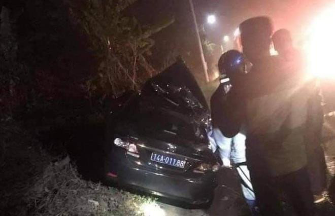 Quảng Ninh: Xe 4 chỗ lao vào xe container làm 2 người tử vong ảnh 1