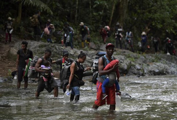 Ảnh minh họa. (Nguồn: AFP/TTXVN) Hơn 100 người di cư bị bắt cóc được cảnh sát Mexico giải cứu ảnh 1
