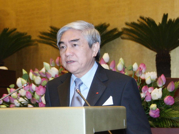 Bộ trưởng Bộ Khoa học và Công nghệ Nguyễn Quân. (Ảnh: Phương Hoa/TTXVN) "Doanh nghiệp Việt đầu tư cho khoa học và công nghệ không đáng kể" ảnh 1