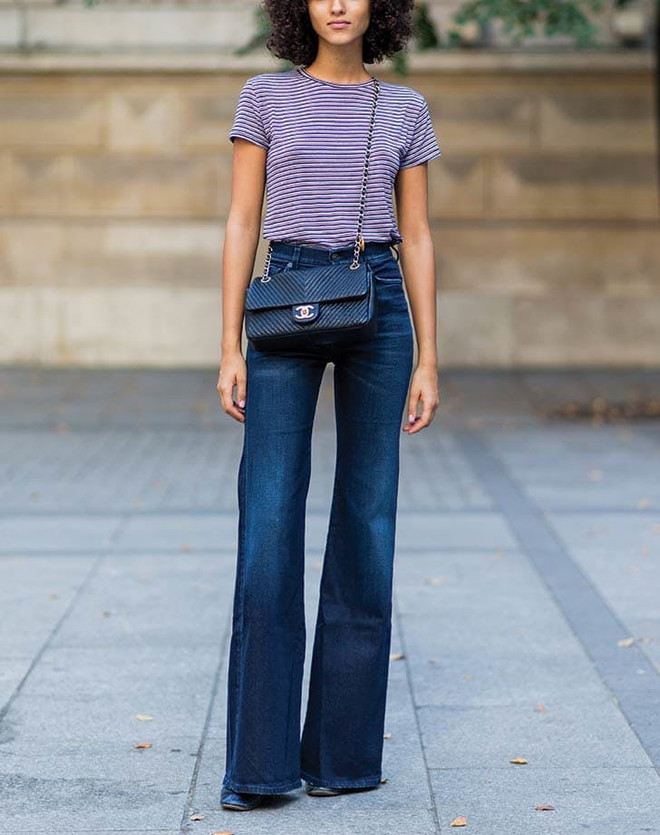 8 cách mặc Flare Jeans dạo phố giúp bạn sành điệu như sao ảnh 12