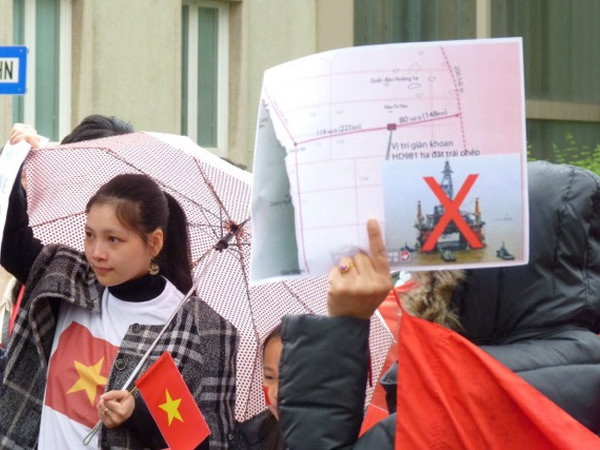 Kiều bào Áo tuần hành: Việt Nam chưa bao giờ đơn độc ảnh 2