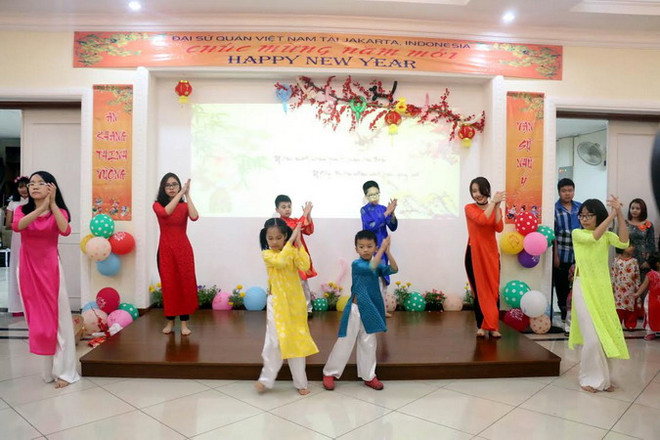 Tết Cộng đồng xuân Bính Thân đầm ấm của người Việt ở Indonesia ảnh 2
