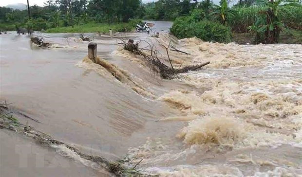 Ảnh minh họa. (Nguồn: TTXVN phát) Tuyên Quang: Một thiếu niên bị lũ cuốn trôi khi đi qua cầu tràn ảnh 1