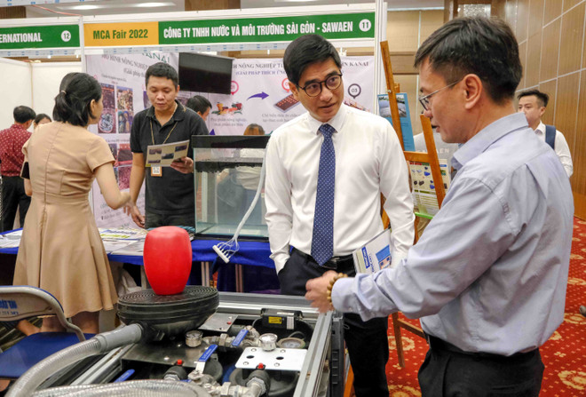 Khai mạc hội chợ sản phẩm thích ứng biến đổi khí hậu ở ĐBSCL ảnh 1