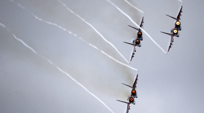 [Video] Nga không kích 285 mục tiêu ở Syria, phá kho chứa đạn ảnh 1