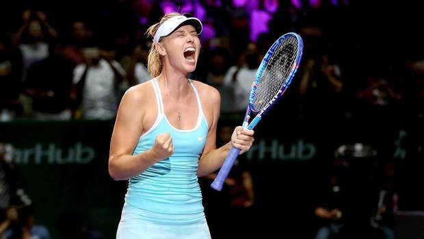Hạ gục Simona Halep, Maria Sharapova đặt 1 chân vào bán kết ảnh 1
