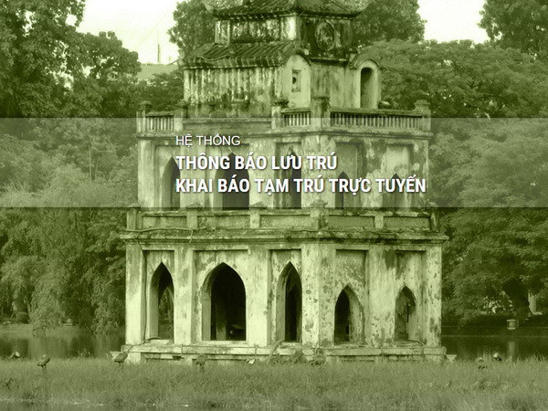 Hà Nội triển khai hệ thống khai báo tạm trú trực trực tuyến ảnh 1