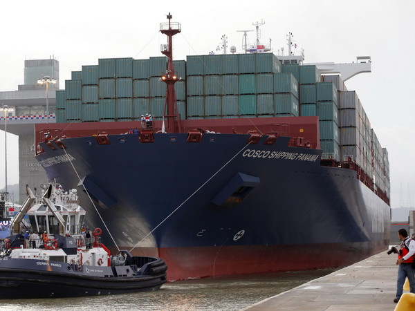 Kênh đào Panama chính thức mở cửa đón thế hệ tàu siêu tải trọng ảnh 1