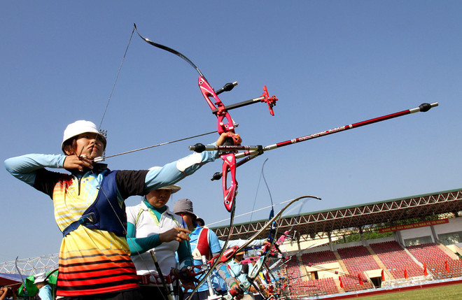 15 tỉnh, thành phố tham gia Giải bắn cung quốc gia ảnh 1