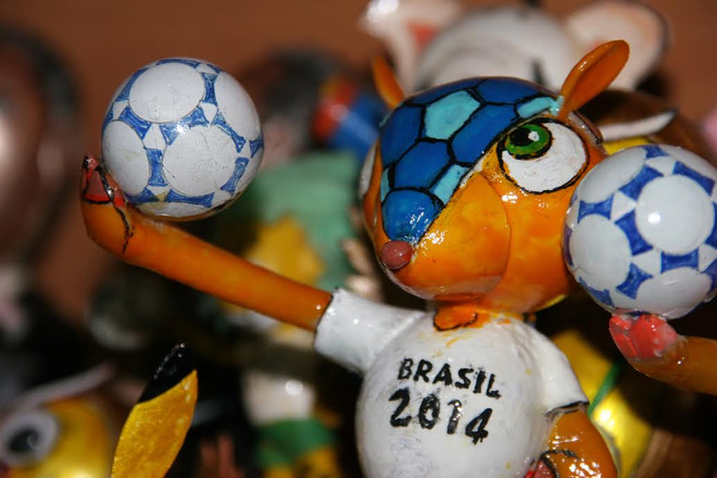 Bộ sưu tập linh vật World Cup 2014 đặc biệt làm từ vỏ trứng ảnh 7