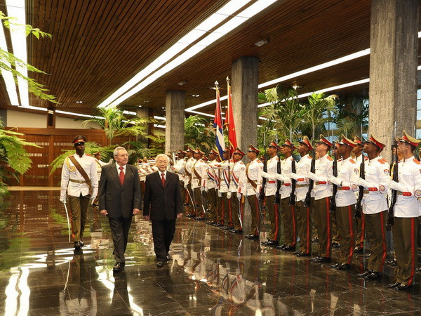 Điện cảm ơn của Tổng Bí thư gửi đồng chí Raul Castro Ruz ảnh 1