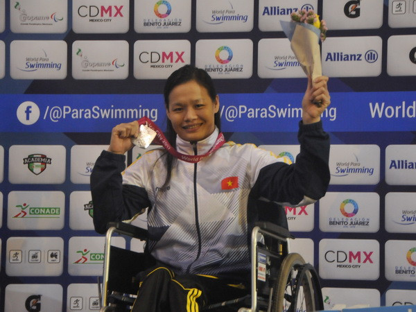 Giải bơi người khuyết tật thế giới 2017: Việt Nam giành 6 huy chương ảnh 1