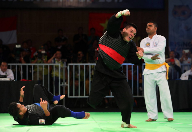 Nguyễn Văn Trí giúp Pencak silat Việt Nam lập hat-trick vàng ảnh 1