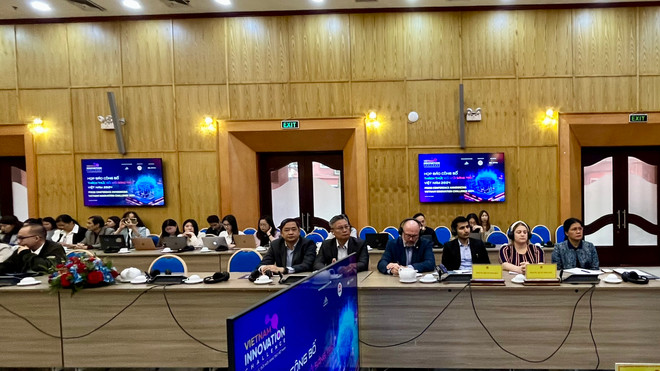 Thách thức Đổi mới sáng tạo Việt Nam 2024 hướng đến thúc đẩy tư duy hợp tác, thu hút nguồn lực, xây dựng nền tảng hợp tác đa phương. (Ảnh: Vietnam+) 1.jpg
