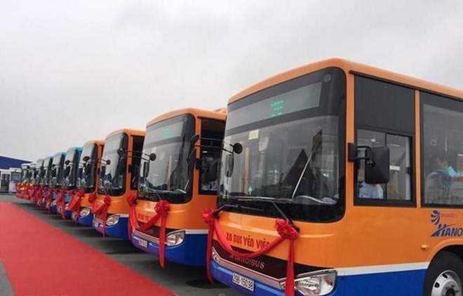 Xe buýt chất lượng cao Hà Đông-sân bay Nội Bài lăn bánh vào tháng Sáu ảnh 1