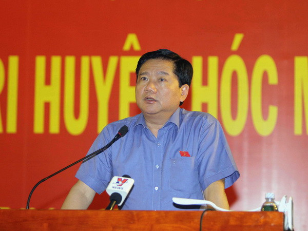 Bí thư Đinh La Thăng tiếp xúc cử tri tại Thành phố Hồ Chí Minh ảnh 1