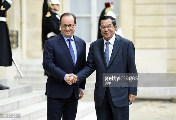 Thủ tướng Campuchia thăm Pháp thúc đẩy hợp tác song phương ảnh 1
