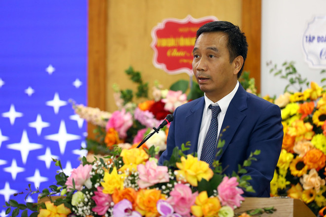 Chủ tịch Hội đồng thành viên EVNNPT Nguyễn Tuấn Tùng. (Ảnh: Huy Hùng/TTXVN) ttxvn-evnnpt-da-truyen-tai-dien-0201-2-1093.jpg