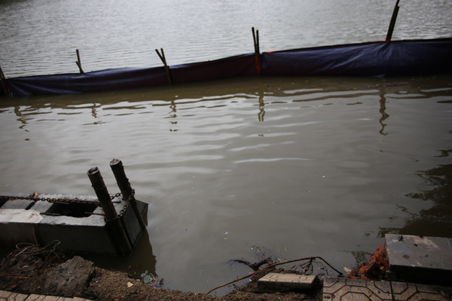 Bờ kè hồ Hoàn Kiếm được cải tạo thế nào sau 2 đêm thi công? ảnh 2