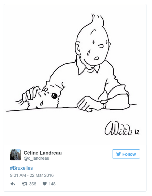 Làn sóng “cầu nguyện cho Brussels” lan mạnh trong cộng đồng mạng ảnh 4