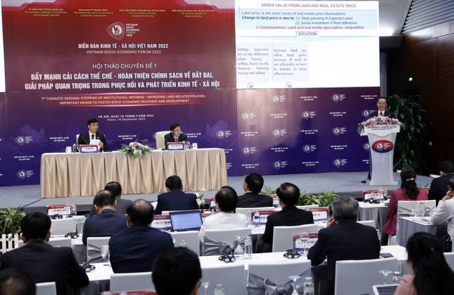 Diễn đàn Kinh tế-Xã hội: Tập trung xác định giá thị trường của đất đai ảnh 1