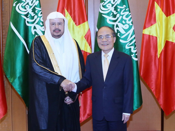 Chủ tịch Quốc hội hội đàm với người đồng cấp Saudi Arabia ảnh 1