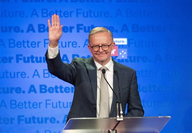 Tân Thủ tướng Australia Anthony Albanese. (Ảnh: THX/TTXVN) Thủ tướng Phạm Minh Chính chúc mừng tân Thủ tướng Australia Albanese ảnh 1