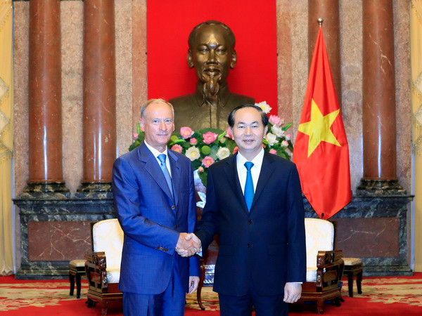 Chủ tịch nước tiếp Thư ký Hội đồng An ninh Liên bang Nga ảnh 1