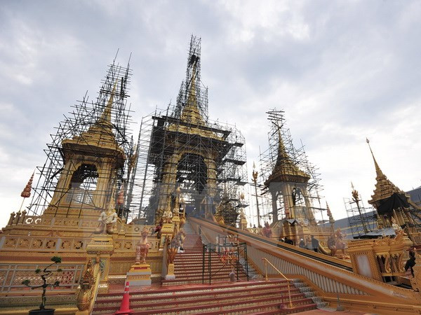 Khu vực sẽ diễn ra lễ hỏa táng thi hài cố Quốc vương Bhumibol Adulyadej tại thủ đô Bangkok ngày 2/10. (Nguồn: THX/TTXVN) Sự kiện quốc tế 23-29/10: Kết quả Đại hội Đảng Cộng sản Trung Quốc ảnh 2