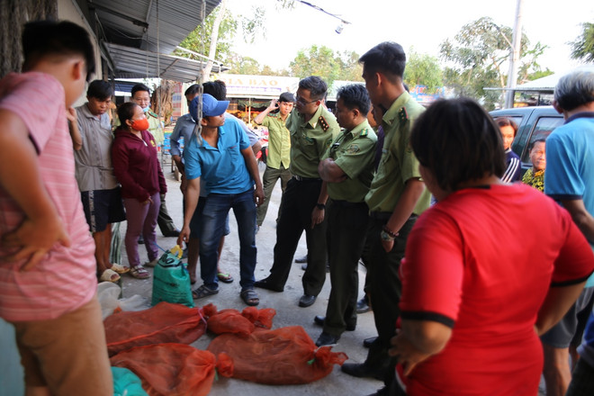 Chống dịch Covid-19: Cục Kiểm lâm truy quét chợ chim lớn nhất nước ảnh 3