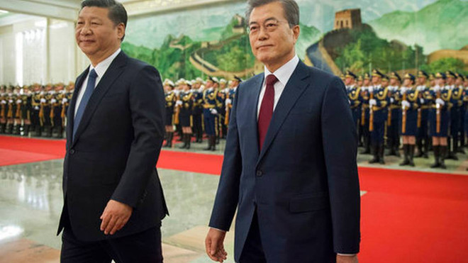 Chủ tịch Trung Quốc khẳng định coi trọng quan hệ với Hàn Quốc ảnh 1