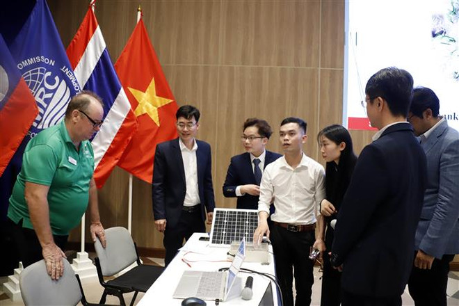 Sinh viên Việt Nam dự thi tìm kiếm công nghệ quan trắc cho sông Mekong ảnh 2