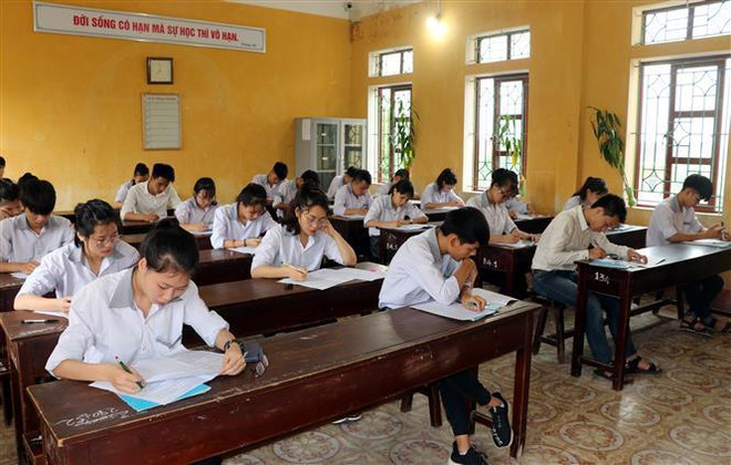 (Ảnh minh họa: Nguyễn Lành/TTXVN) Hòa Bình sẵn sàng cho kỳ thi Trung học Phổ thông quốc gia năm 2019 ảnh 1