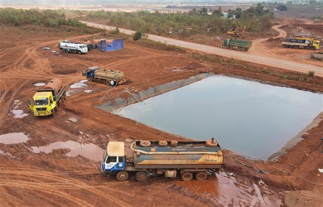 Triển khai nhiều giải pháp giảm thiểu bụi tại Sân bay Long Thành ảnh 1