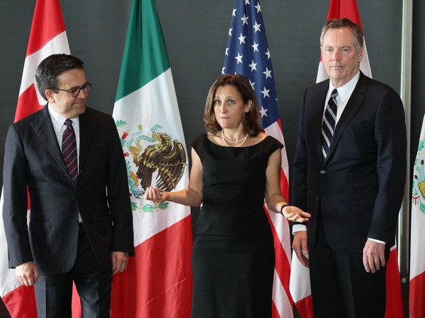 Ba nước Bắc Mỹ bắt đầu vòng 5 tái đàm phán NAFTA tại Mexico ảnh 1