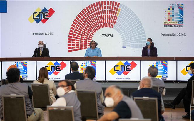 Liên minh cánh tả chiếm 91% số ghế trong Quốc hội Venezuela khóa mới ảnh 1