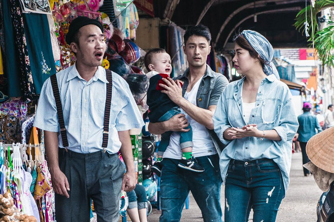 Sao phim hành động Johnny Trí Nguyễn hóa thân thành “vú em tập sự” ảnh 1