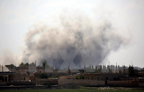 Nga đề nghị LHQ lên án các cuộc không kích của liên quân ở Syria ảnh 1