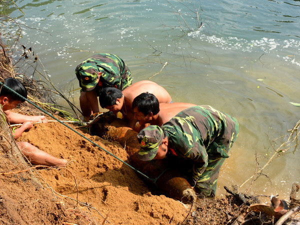 Phá hủy thành công quả bom nặng 230kg từ thời chiến tranh ảnh 1
