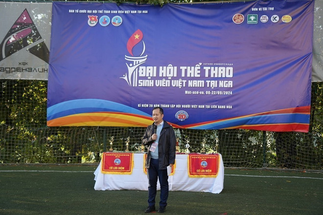 ttxvn DH the thao SV Viet tai Nga2_resize.jpg