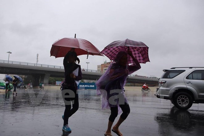 Các tỉnh khu vực Bắc Bộ tiếp tục có mưa rải rác đến hết tuần ảnh 1