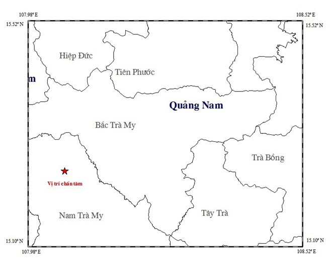 Quảng Nam: Động đất liên tiếp 2 lần kèm tiếng nổ tại Nam Trà My ảnh 1