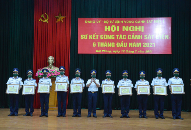 Bộ Tư lệnh Vùng Cảnh sát biển 1 triển khai đồng bộ các mặt công tác ảnh 1