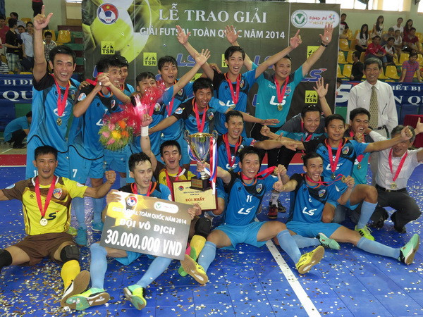 Giải Futsal Vô địch quốc gia 2015 sẽ thi đấu theo thể thức mới ảnh 1