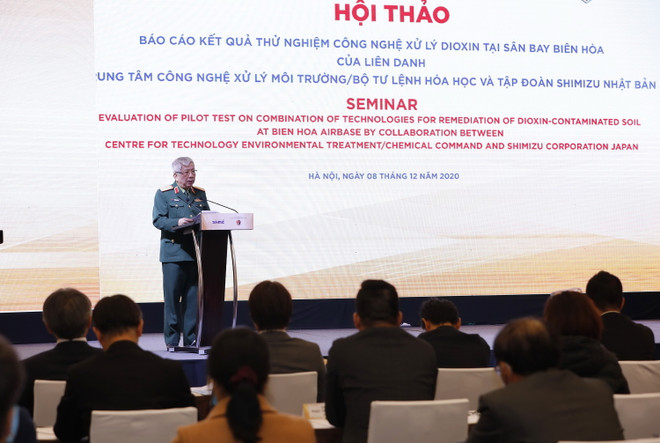 Thử nghiệm công nghệ rửa đất để xử lý dioxin tại sân bay Biên Hòa ảnh 1