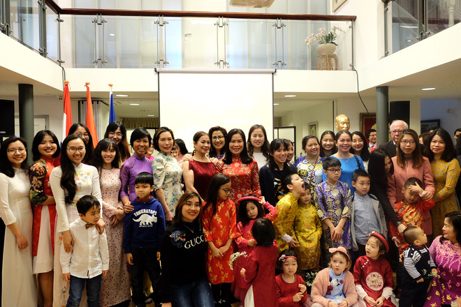 Cộng đồng người Việt ở Hà Lan náo nức gặp mặt mừng Xuân Kỷ Hợi ảnh 3