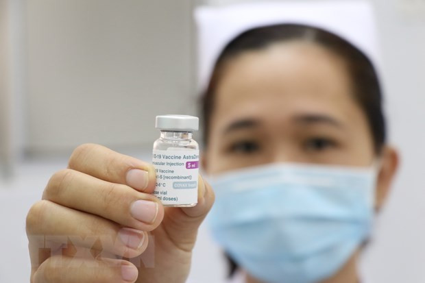 Vaccine COVID-19 của của hãng AstraZeneca sản xuất. (Ảnh: Huỳnh Phúc Hậu/TTXVN) Các địa phương sẵn sàng tiêm số lượng lớn khi vaccine về nhiều ảnh 2